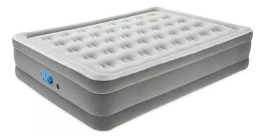 Colchón Inflable Bestway Alwayzaire Queen Color Gris - Tienda Universo